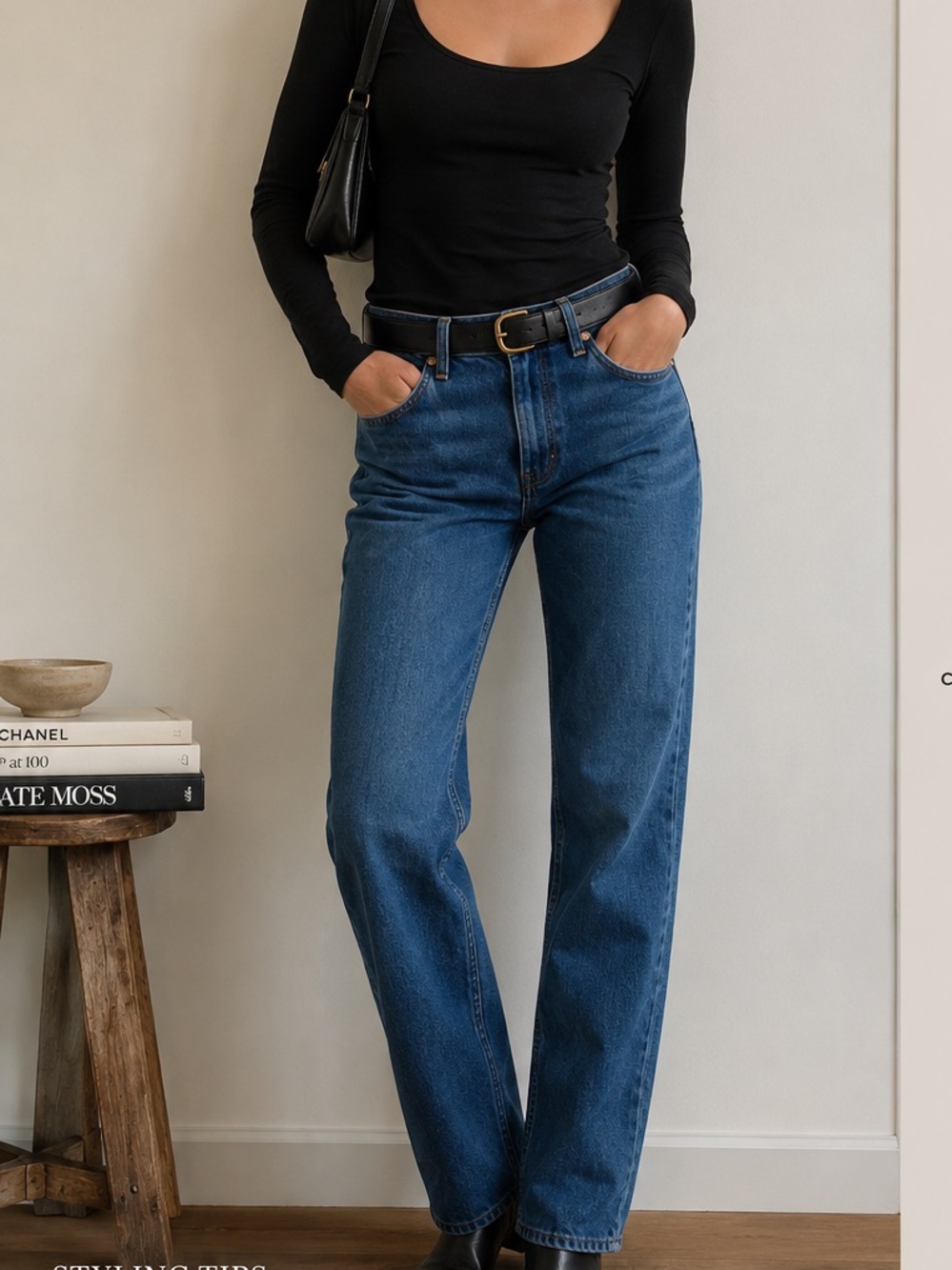 Club Monaco The Relaxed Slim Jeans | 100% Cotton Straight Leg Denim | Size 26